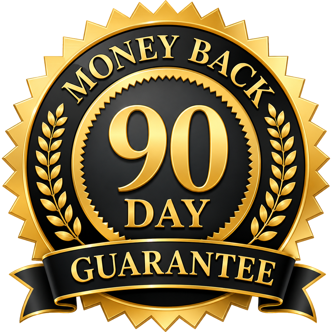 90 Day Money Back Guarantee